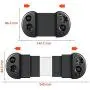 Wireless Android/iOS Game Controller, Retractable Telescopic PUBG Mobile Controller Joystick Gamepad with L3 R3 Buttons for iPhone and Android Phones Wireless Android/iOS Game Controller, Retractable Telescopic PUBG Mobile Controller Joystick Gamepad with L3 R3 Buttons for iPhone and Android Phones
