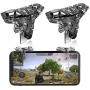 Mobile Controller with Fan, Game Controller L1R1 Mobile Trigger Joystick for 4-6.5" Phone (Mobile Game Controllers B)
