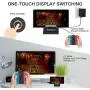 Switch Dock, ikedon Portable TV Docking Station Replacement for Nintendo Switch with HDMI and USB 3.0 Port