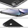 Humixx Crystal Clear iPhone XR Case,[Wireless Charging Supported] Bayer Material TPU Backboard Case with Soft Edges, Shockproof and Anti-Drop Protection Case Designed for Apple iPhone Xr(2017)-Clear