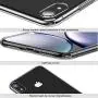 Humixx Crystal Clear iPhone XR Case,[Wireless Charging Supported] Bayer Material TPU Backboard Case with Soft Edges, Shockproof and Anti-Drop Protection Case Designed for Apple iPhone Xr(2017)-Clear