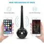 Bluetooth Headset with Microphone, Wireless Headset, Bluetooth Headphones with Mic, Portable Phone Headset, Headsets Suitable for VOIP, Skype, Call Centers, Offices, Truckers/Truck Drivers - Vont