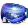 COPOZZ Ski Goggles, G1 OTG Snowboard Snow Goggles for Men Women Youth, Interchangeable Double Layer Anti Fog UV Protection Lens, Polarized Goggles Available COPOZZ Ski Goggles, G1 OTG Snowboard Snow Goggles for Men Women Youth, Interchangeable Double Layer Anti Fog UV Protection Lens, Polarized Goggles Available
