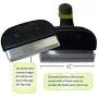 de Shedding Tool for Dog + Cat Grooming The Secret to Reducing Pet Shedding Quickly Up to 90% deshedder Tools for Dogs & Cats - Veterinary + Groomer Approved for All Pets