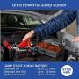 HALO Bolt Portable Car Jump Starter 57720 MWH Car Battery Jump Starter with 2 USB Ports To Charge Devices, Portable Car Charger - Pink Floral
