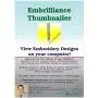 Embrilliance Thumbnailer, Embroidery Software for Mac & PC