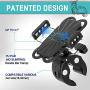New 2020 Bicycle & Motorcycle Phone Mount，360 Rotation Universal Cell Phone Holder，The Most Secure & Reliable Bike Phone Holder for iPhone SE2/11 Pro/11/Max/XS/XR/X/8, Samsung Galaxy