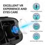 Virtual Reality Goggles for iPhone & Android Phones | 3D Virtual Glasses | AR/VR Headset Perfect Work with Max Size Smartphones | Eye-Safe Adjustable HD Quality Lenses (Premium)