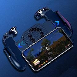 OUYAWEI H5 Hand Grip Mobile Phone Gamepad Retractable Cooling Fan Joystick Controller Battery Holder Hollow Trigger