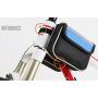 Surborder Shop Popular Bicycle Cycling Top Tube Saddle Bag Bike Frame Pannier Bag Rack Double Side with Mobile Phone Pouch