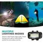 Movo Diving Rig Bundle with 2 Waterproof LED Lights - Compatible with GoPro HERO3, HERO4, HERO5, HERO6, HERO7, HERO8, Max, Session, and Waterproof Action Cam - Scuba Accessories for Underwater Camera