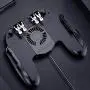 H9 Game Controller with Fan Six Finger Joystick Gamepad with Cooler Fire Button Mobile Phone Game HandleTrigger for PUBG (Color : H9 with Fan)