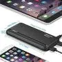 Portable Charger Power Bank 10000mAh - External Battery Pack with Dual USB Ports and USB-C Input, Compact High-Speed Charging Backup Phone Charger, Compatible for iPhone, Samsung, iPad, etc.
