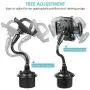 Car Cup Holder Phone Mount, Phone Holder for car 360 Degree Universal Adjustable Car Phone Mount Gooseneck Cup Holder Compatible for iPhone 11/XS Max/8/Plus/Galaxy/Huawei/All Smartphone Car Cup Holder Phone Mount, Phone Holder for car 360 Degree Universal Adjustable Car Phone Mount Gooseneck Cup Holder Compatible for iPhone 11/XS Max/8/Plus/Galaxy/Huawei/All Smartphone