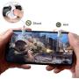 PUBG Mobile Game Controller, Ismael Erickson Phone Trigger Sensitive Shoot and Aim L1R1 Cellphone Gamepad Joystick White