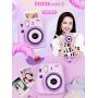 Fujifilm Instax Mini 9 Camera Purple +Fuji Instax Mini Camera Purple + Instax Mini 9 + Instax Camera Light Purple, Instant Camera Gift for Kids (Discontinued by Manufacturer)-Light Purple