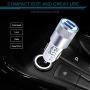 Car Charger, Ailkin 3.4a Portable Dual Port USB Cargador Carro Fit Lighter Spot Socket Adapter for iPhone 11 Pro Max 11 Pro 11 X XR XS Max 8 Plus 7s 6s, iPad, Tablet, Samsung Galaxy Note 10+ S10 Plus