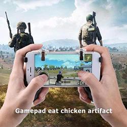 Mobile Controller Bluetooth Mobile Phone Gamepad Joystick for Mobile Controller L1 R1 Shoot Handle Gamepad for Out Trigger Fire Game Joystick,