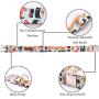Lionet Paws Soft Cotton Bowtie Dog Collar with Metal Buckle Adjustable Collars for Dogs and Cats
