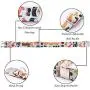 Lionet Paws Soft Cotton Bowtie Dog Collar with Metal Buckle Adjustable Collars for Dogs and Cats