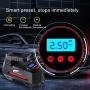 HAUSBELL Portable Air Compressor for Car Tires Digital Tire Inflator (Balck)