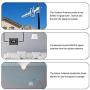 Lintratek 4G LTE Signal Booster Verizon AT&T T-Mobile Band 4 1700MHz Cellular Signal Amplifier Repeater Kit Voice & Data for Home/Cottage/Office LCD Display 65dB FCC