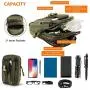 AIRSSON Universal Tactical Molle Pouch EDC/EMT Gear Tool Gadget Belt Outdoor Waist Bag Pocket Organizer with Cell Phone Holster for iPhone X Samsung S8 & Less Than 6.2" Smartphone+Carabiner (Green) AIRSSON Universal Tactical Molle Pouch EDC/EMT Gear Tool Gadget Belt Outdoor Waist Bag Pocket Organizer with Cell Phone Holster for iPhone X Samsung S8 & Less Than 6.2" Smartphone+Carabiner (Green)