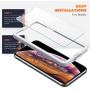 Mkeke Compatible with iPhone 11 Pro Screen Protector, iPhone X Screen Protector, iPhone Xs Tempered Glass Screen Protector All 5.8 inch New iPhone [3-Pack]