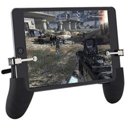 Pomya Game Handle for Ipad R9 Gaming Hand-Grip PC Zinc Alloy Injection Molding Gamepad Shooter for Ipad R9,Various Sizes of Mobile Phones