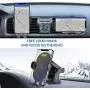 Wireless Car Charger Mount, Sensor Auto Clamping 10W Fast Charging Air Vent Phone Holder Compatible with iPhone 11/11ProMax/Xs/Max/XS/XR/X/8, Samsung S10/S9/S9+/S8/S8+ by Mekkoz (Black) Wireless Car Charger Mount, Sensor Auto Clamping 10W Fast Charging Air Vent Phone Holder Compatible with iPhone 11/11ProMax/Xs/Max/XS/XR/X/8, Samsung S10/S9/S9+/S8/S8+ by Mekkoz (Black)