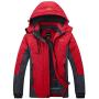 Wantdo Womens Mountain Waterproof Ski Jacket Windproof Rain Jacket Winter Warm Snow Coat