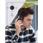 Mpow 059 Bluetooth Headphones Over Ear, Hi-Fi Stereo Wireless Headset, Foldable, Soft Memory-Protein Earmuffs, w/Built-in Mic Wired Mode, for Online Class, Home Office, PC/Cell Phones/TV