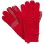 isotoner Womens Smartouch Solid Triple Cable Knit Glove with Palm Patches isotoner Womens Smartouch Solid Triple Cable Knit Glove with Palm Patches