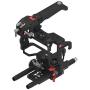 JTZ DP30 Camera Cage 15mm Rail Rod Baseplate Rig+ 4×4" Carbon Fiber Matte Box+ Follow Focus+ Power Supply (LE Version) for SONY A7,A7II,A7R,A7RII,A7S,A7SII DSLR Camera