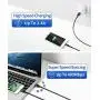iPhone Charger Cable 6ft, JSAUX [Upgarded C89 Apple MFi Certified] Lightning Cable Nylon Braided USB Fast Charging Cord Compatible with iPhone 11 Xs Max X XR 8 7 6s 6 Plus SE 5 5s, iPad, iPod (Black)