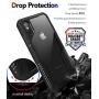 MOBOSI Vanguard Armor Designed for iPhone Xs Max Case, Rugged Cell Phone Cases, Heavy Duty Military Grade Shockproof Drop Protection Cover for iPhone 10xs Max 2018 6.5 Inch (Matte Black)