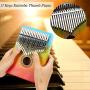 IAMGlobal Kalimba Thumb Piano 17 Keys with Mahogany Wooden with Bag, Hammer and Music Book, Perfect for Music Lover, Beginners, Children(Rainbow)