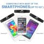 AiRunTech Waterproof Case(3-Pack), Waterproof Cell Phone Dry Bag for iPhone Xs/XS Max/XR/X, iPhone 8/8 Plus/7/7 Plus/6/6s, Samsung Galaxy S9/S8/S7 Google Pixel and All Devices Up to 6.6 Inches