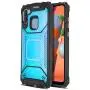 CasemartUSA Phone Case for [Samsung Galaxy A11], [Alloy Series][Blue] Aluminum Metal Plate Military Grade Shockproof Protective Cover for Samsung Galaxy A11 (Verizon, AT&T, Metro, T-Mobile)