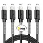 PURIDEA 6Ft iPhone Charger Cable, 5Pack 6 Feet Lightning Certified Fast Charging Cord Compatible for iPhone Xs Max X 8 7 6S 6 Plus iPad 2 3 4 Mini, iPad Pro Air, iPod (Black) PURIDEA 6Ft iPhone Charger Cable, 5Pack 6 Feet Lightning Certified Fast Charging Cord Compatible for iPhone Xs Max X 8 7 6S 6 Plus iPad 2 3 4 Mini, iPad Pro Air, iPod (Black)