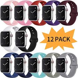 Bravely klimbing Compatible with App le Watch Band 38mm 40mm 42mm 44mm, for Women Men, iwatch Bands Compatible with iWatch Series 5, Series 4, Series 3, Series 2, Series 1 S/M, M/L