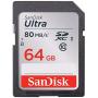 SanDisk Ultra 64GB Class 10 SDXC UHS-I Memory Card up to 80MB/s (SDSDUNC-064G-GN6IN)
