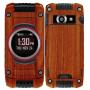 Skinomi Light Wood Full Body Skin Compatible with Casio GZone Ravine 2 (Full Coverage) TechSkin with Anti-Bubble Clear Film Screen Protector