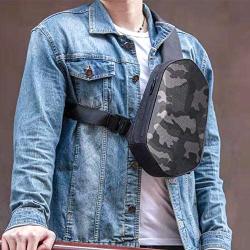 TAJEZZO Sling Backpack Waterproof Crossbody Shoulder Bag Causal Daypack Chest Bag