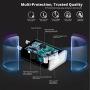 [3-Pack] Quick Charge 3.0, FONKEN 18W 3A USB Wall Charger QC 2.0/3.0 Adapter Fast Charger Block Compatible for Samsung S10/S9/S8/Note 8/7, LG G5, Nexus 9,HTC 10, iPhone, iPad, Wireless Charger (Black)