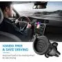 Air Vent Phone Holder for Socket Mount, pop-tech 360° Rotation Vent Clip Car Mount Silicone with Adjustable Switch Lock for Collapsible Grip/GPS Navigation & 3M Sticky Adhesive for Expanding Stand Air Vent Phone Holder for Socket Mount, pop-tech 360° Rotation Vent Clip Car Mount Silicone with Adjustable Switch Lock for Collapsible Grip/GPS Navigation & 3M Sticky Adhesive for Expanding Stand