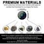 EMF Protection Anti Radiation Shield Sticker for Cell Phone/iPhone/WiFi/Laptop-All Devices, 99% EMR/EMF Protection|Negative Ion|Anti Radiation Shield|EMF Blocker Neutralizer -18 Pack Bundle Deal!