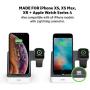 Belkin F8J237ttWHT iPhone Charging Dock + Apple Watch Charging Stand (PowerHouse iPhone Charging Station) iPhone Dock, Apple Watch Dock, Apple Charging Station (White)