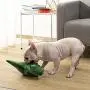 Hollypet Squeaky Dinosaur Pet Plush Dog Chew Toy