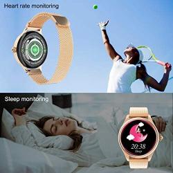 Smart Watch for Women, Yohuton Full Touch IPS Color Screen Fitness Tracker Activity Tracker IP67 Waterproof Heart Rate Monitor Fitness Watch with Physiological and Safe Period Tracker